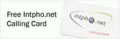 Free Intpho.net Calling Card