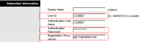 Audio Configuration